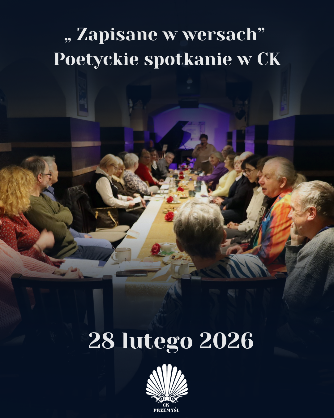 „ Zapisane w wersach” – poetyckie spotkanie w CK
